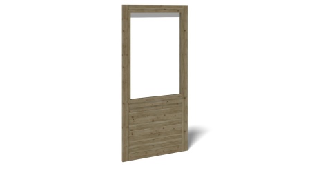 Paneel für Gartenlaube mit Fenster 1,01x2,17m