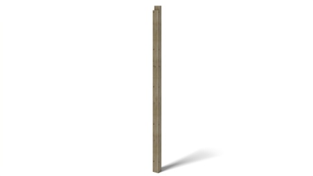 Gartenlaube Gartenpavillon 4.04x4.04m mit Paneelen - Imprägniert