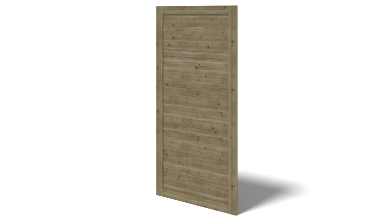 Gartenlaube Gartenpavillon 5x3.06m mit Paneelen - Imprägniert