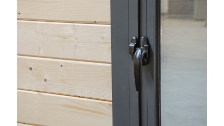 Gartenhaus, Gerätehaus – 5x3 m mit Anbau 5x2.76 m - 25 m²