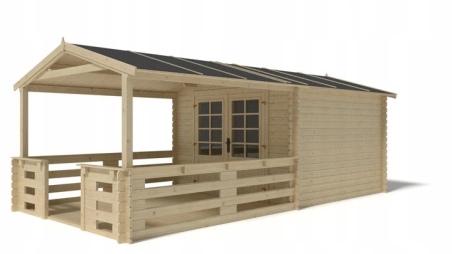 Gartenhaus, Gerätehaus – 3x3 m mit Anbau 3x2.76 m - 18 m²