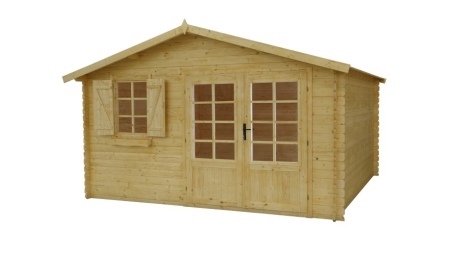 Gartenhaus, Gerätehaus 16m2 - 4x4m - 28mm
