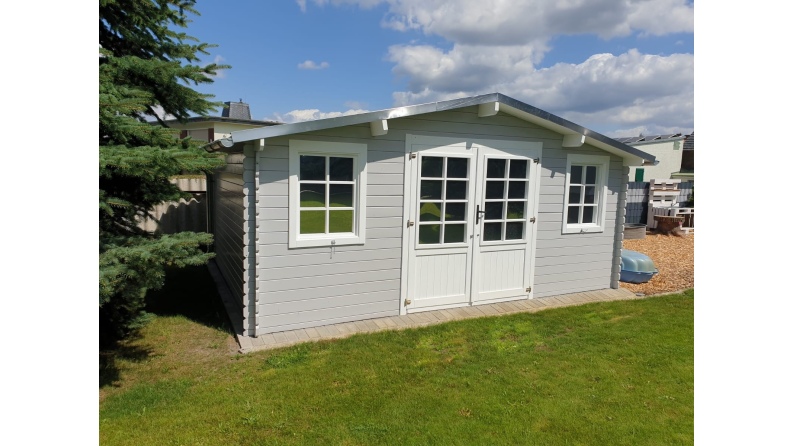 Gartenhaus, Gerätehaus 20m2 - 5x4m - 28mm
