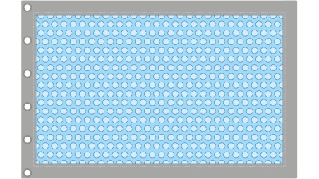 Sommerabdeckung aus Luftpolsterfolie 5.57 x 2.32 m für Pool BAS7307