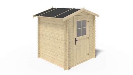 Gartenhaus, Gerätehaus 3.61m2 - 1.9x1.9m - 28mm