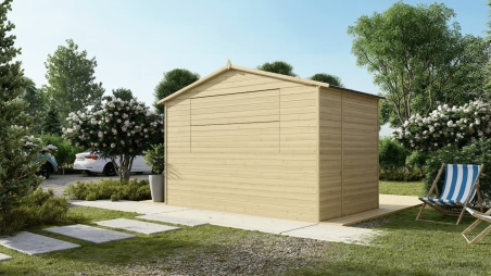 Kiosk-Handelshaus 5.72m2 - 3.11x1.84m - 19mm