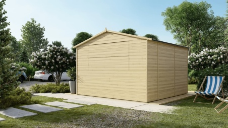 Kiosk-Handelshaus 9.42m2 - 3.11x3.03m - 19mm