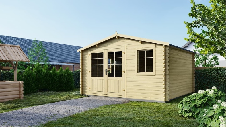 Gartenhaus, Gerätehaus 15.21m2 - 3.9x3.9m - 40mm