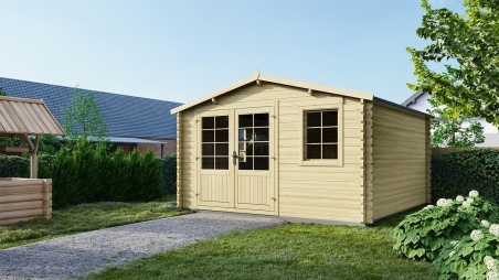 Gartenhaus, Gerätehaus 15.21m2 - 3.9x3.9m - 40mm