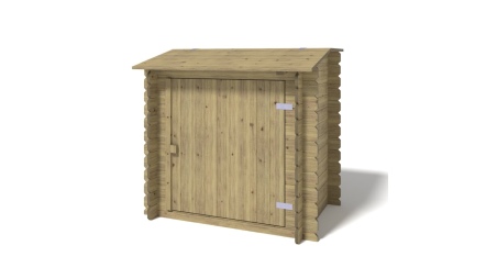 Holzpool Nemo 7.3x3.97 - H.1.45 m mit einzubetonierendem Profil