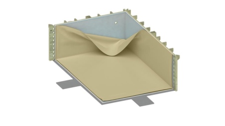 Liner 75/100 PVC, Farbe Sandfarben, für Pool BAS7309