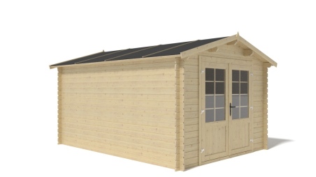 Gartenhaus, Gerätehaus 12m2 - 3x4m - 28mm