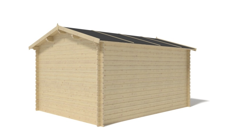 Gartenhaus, Gerätehaus 12m2 - 3x4m - 28mm