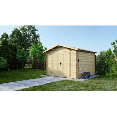 Gartenhaus, Gerätehaus 9m2 - 3x3m - 28mm