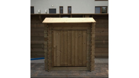 Gartenpoolschrank für Zubehör 1.2x0.89 m H.1.13 m - Imprägniert 