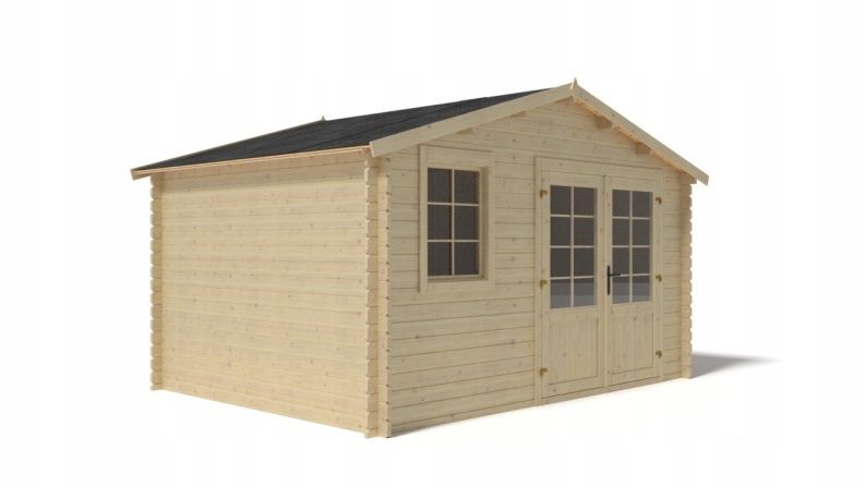 Gartenhaus, Gerätehaus 11.7m2 - 3.9x3m - 34mm