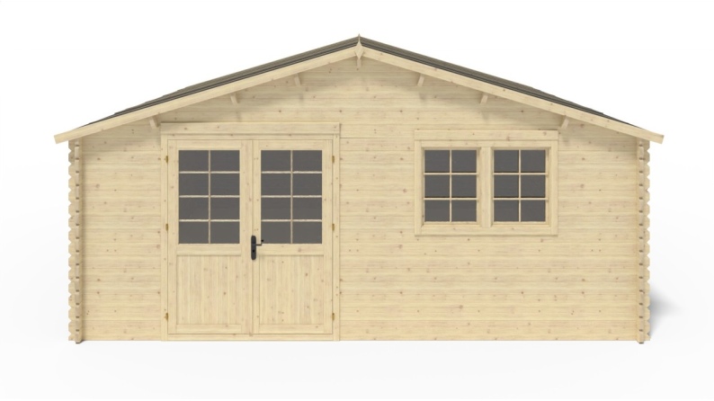 Gartenhaus, Gerätehaus 36m2 - 6x6m - 40mm