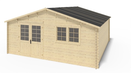 Gartenhaus, Gerätehaus 30m2 - 6x5m - 40mm