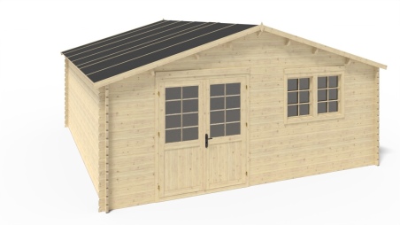 Gartenhaus, Gerätehaus 30m2 - 6x5m - 40mm