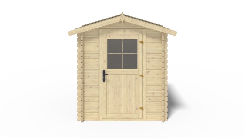 Gartenhaus, Gerätehaus 3.61m2 - 1.9x1.9m - 28mm