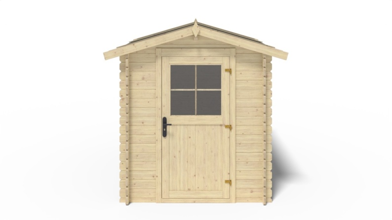 Gartenhaus, Gerätehaus 4.75m2 - 1.9x2.5m - 28mm