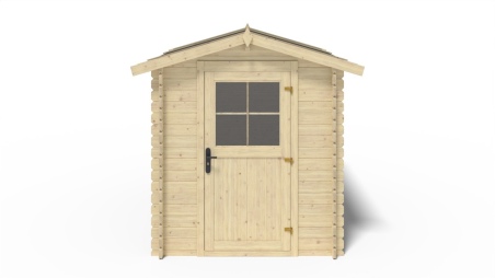 Gartenhaus, Gerätehaus 4.75m2 - 1.9x2.5m - 28mm