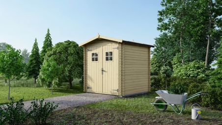Gartenhaus, Gerätehaus 4m2 - 2x2m - 19mm