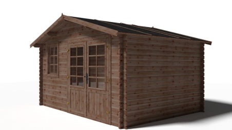 Gartenhaus, Gerätehaus 11.7m2 - 3.9x3m - 34mm - Imprägniert