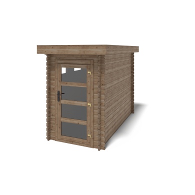 Gartenhaus, Gerätehaus 4.5m2 - 1.5x3m - 28mm - Imprägniert