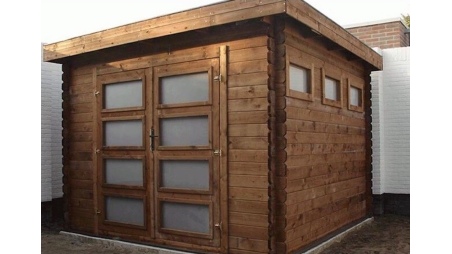 Gartenhaus, Gerätehaus 9m2 - 3x3m - 28mm - Imprägniert