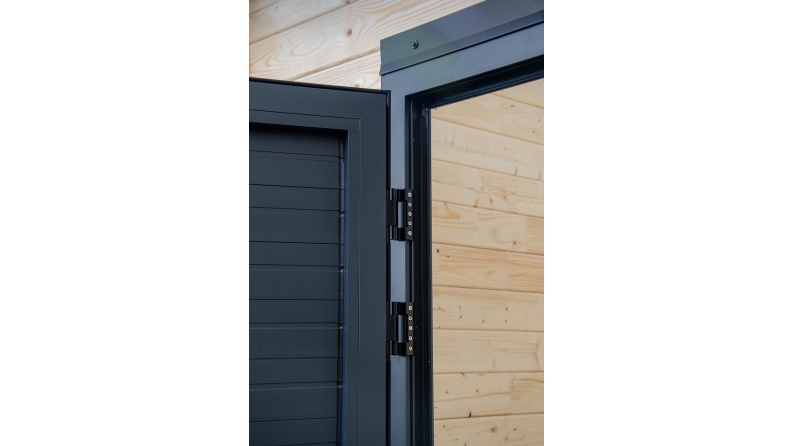 Gartenhaus, Gerätehaus – 5x3 m mit Anbau 5x2.76 m - 25 m²