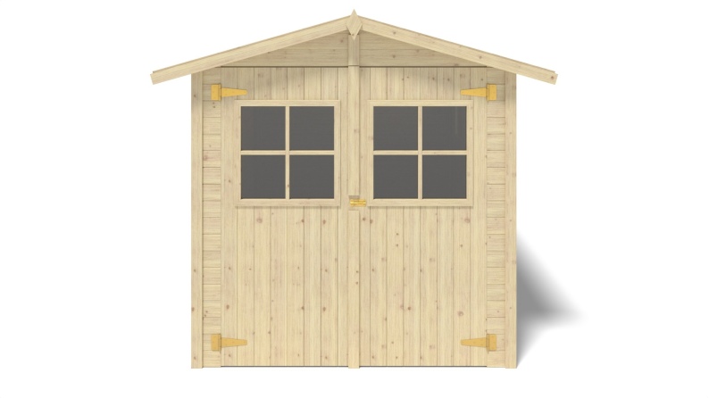 Gartenhaus, Gerätehaus 6m2 - 2.07x2.94m