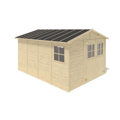 Gartenhaus, Gerätehaus 11.95m2 - 3.05x3.92m