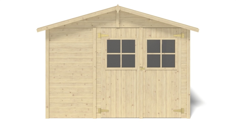 Gartenhaus, Gerätehaus 11.95m2 - 3.05x3.92m