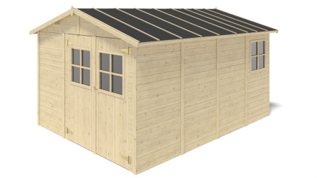 Gartenhaus, Gerätehaus 11.95m2 - 3.05x3.92m