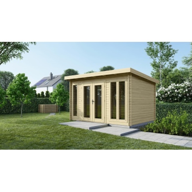Gartenhaus, Gerätehaus 12m2 - 4x3m - 34mm