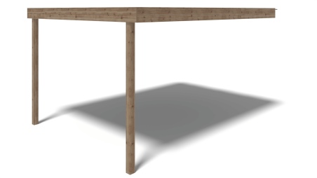 Gartenhaus, Gerätehaus 21m2 - 3x3m - 28mm - Imprägniert