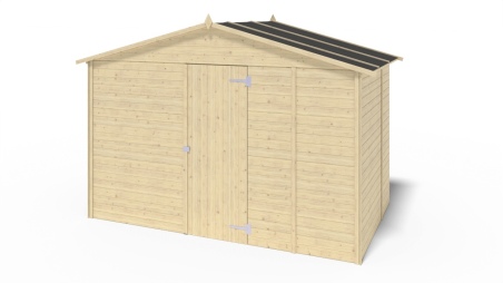 Kiosk-Handelshaus 5.72m2 - 3.11x1.84m - 19mm