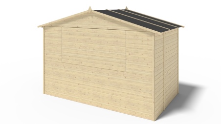 Kiosk-Handelshaus 5.72m2 - 3.11x1.84m - 19mm