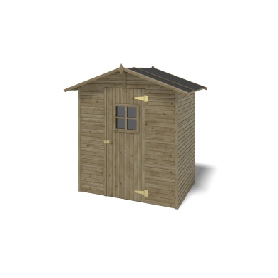 Gartenhaus, Gerätehaus 2.17m2 - 1.77x1.23m - Imprägniert