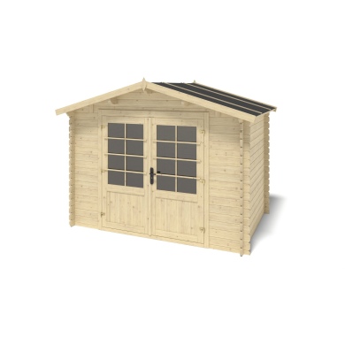 Gartenhaus, Gerätehaus 6m2 - 3x2m - 28mm