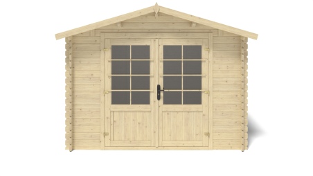 Gartenhaus, Gerätehaus 6m2 - 3x2m - 28mm