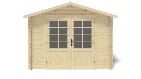 Gartenhaus, Gerätehaus 9m2 - 3x3m - 28mm