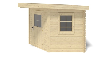 Gartenhaus, Gerätehaus 8m2 - 3x3m - 28mm