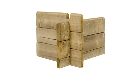 Gartenhaus, Gerätehaus 6.25m2 - 2.5x2.5m - 28mm - Imprägniert