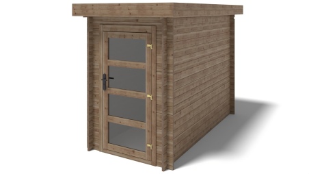 Gartenhaus, Gerätehaus 4.5m2 - 1.5x3m - 28mm - Imprägniert