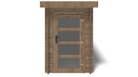 Gartenhaus, Gerätehaus 4.5m2 - 1.5x3m - 28mm - Imprägniert