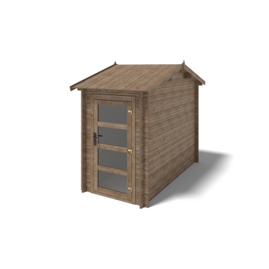 Gartenhaus, Gerätehaus 4.5m2 - 1.5x3m - 28mm - Imprägniert