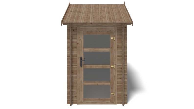 Gartenhaus, Gerätehaus 4.5m2 - 1.5x3m - 28mm - Imprägniert