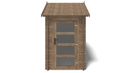 Gartenhaus, Gerätehaus 4.5m2 - 1.5x3m - 28mm - Imprägniert